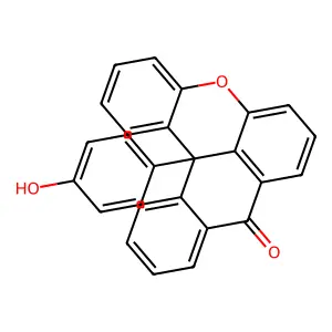 13b-(4-Hydroxyphenyl)naphtho[3,2,1-kl]xanthen-9(13bH)-one structure
