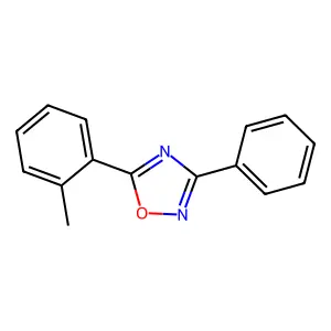 5-(2-Methylphenyl)-3-phenyl-1,2,4-oxadiazole structure