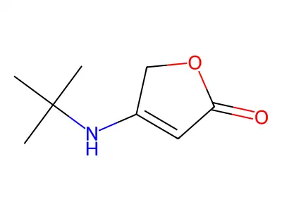 3-(tert-butylamino)-2H-furan-5-one structure