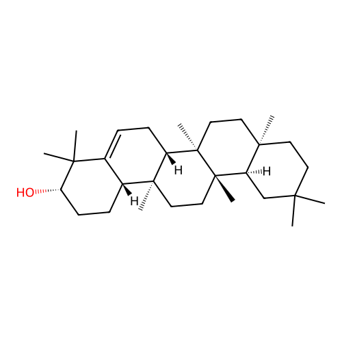 Glutinol structure