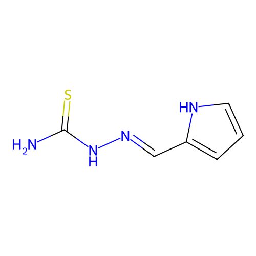 {[(1H-pyrrol-2-yl)methylidene]amino}thiourea structure