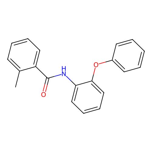 2-methyl-N-(2-phenoxyphenyl)benzamide structure