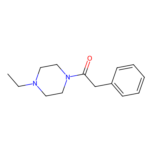 1-(4-Ethylpiperazin-1-yl)-2-phenylethanone structure