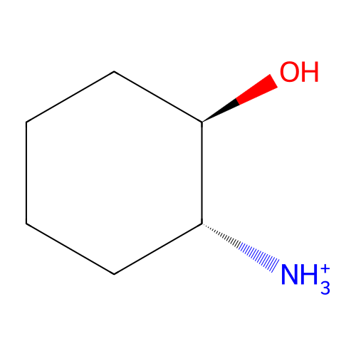[(1R,2R)-2-hydroxycyclohexyl]azanium structure