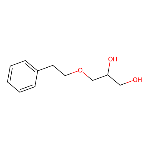 3-(Phenethyloxy)-1,2-propanediol structure