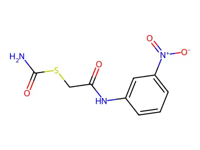 7-((3-(2-Furoyl)ureido)phenylacetamido)cephalosporanic acid structure