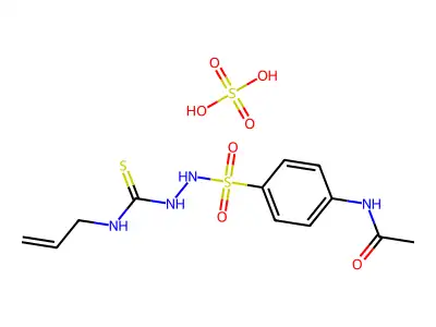 5-nitro-6-[2-(4-phenylphenyl)ethenyl]-1H-pyrimidine-2,4-dione structure