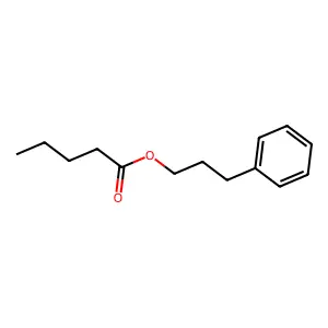 3-Phenylpropyl valerate structure