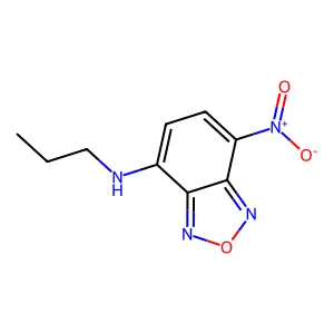 4-Benzofurazanamine, 7-nitro-N-propyl- structure