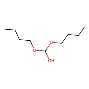 Dibutoxymethanol structure
