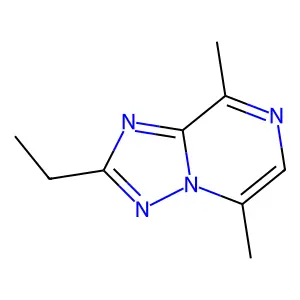[1,2,4]Triazolo[1,5-a]pyrazine, 2-ethyl-5,8-dimethyl- structure