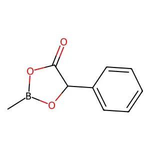 2-Methyl-5-phenyl-1,3,2-dioxaborolan-4-one structure