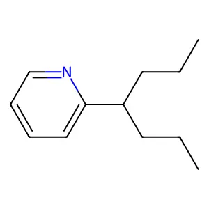 2-(1-Propylbutyl)pyridine structure
