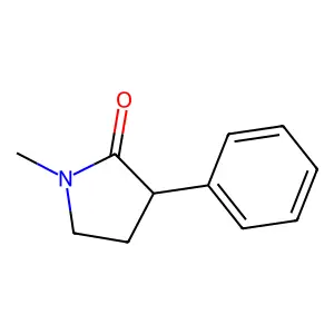1-Methyl-3-phenylpyrrolidin-2-one structure