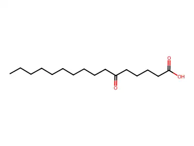 6-oxohexadecanoic Acid structure