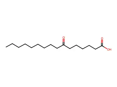 7-Oxohexadecanoic acid structure