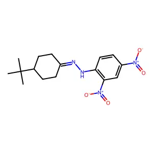 1-(4-tert-Butylcyclohexylidene)-2-(2,4-dinitrophenyl)hydrazine structure