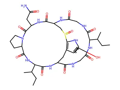Proamanullin structure