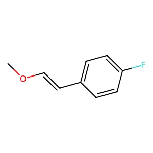 1-Fluoro-4-[(Z)-2-methoxyethenyl]benzene structure