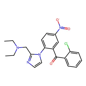 尼唑芬酮 structure