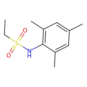 N-(2,4,6-trimethylphenyl)ethanesulfonamide structure