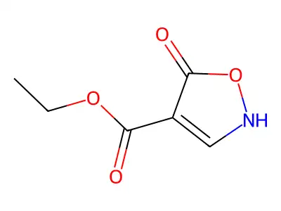 Ethyl 5-hydroxy-1,2-oxazole-4-carboxylate structure
