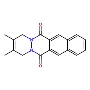 2,3-dimethyl-1,4,6,13-tetrahydrobenzopyridazinophthalazine-6 structure