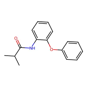 2-methyl-N-(2-phenoxyphenyl)propanamide structure