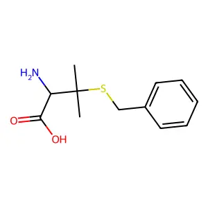 S-Benzyl-L-penicillamine structure