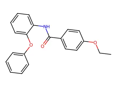 4-ethoxy-N-(2-phenoxyphenyl)benzamide structure