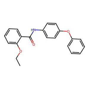 2-ethoxy-N-(4-phenoxyphenyl)benzamide structure