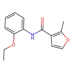 N-(2-ethoxyphenyl)-2-methylfuran-3-carboxamide structure