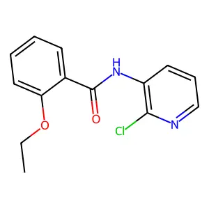 N-(2-chloropyridin-3-yl)-2-ethoxybenzamide structure