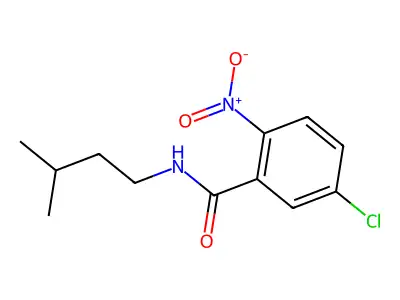 5-Chloro-N-isopentyl-2-nitrobenzamide structure