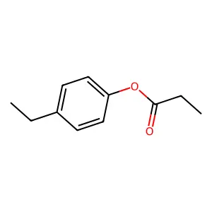 4-Ethylphenyl propionate structure
