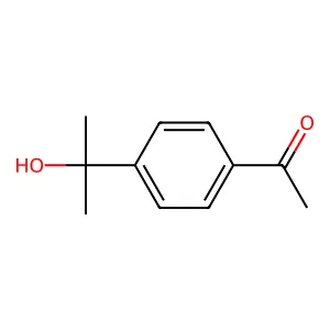 1-(4-(2-Hydroxypropan-2-yl)phenyl)ethan-1-one structure