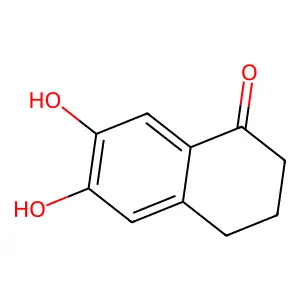 1(2H)-Naphthalenone, 3,4-dihydro-6,7-dihydroxy- structure