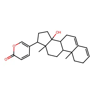 14-Hydroxybufa-3,5,20,22-tetraenolide structure