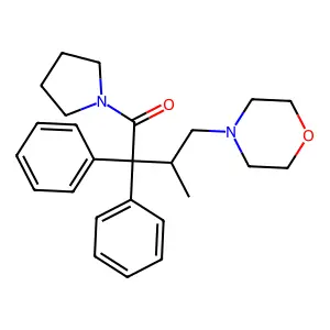 Racemoramide structure