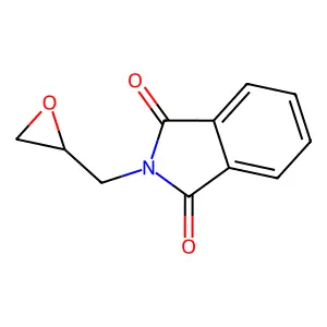 N-(2,3-环氧丙基)邻苯二甲酰亚胺 structure