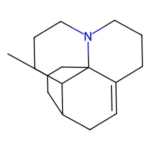 Anhydrodihydrolycopodine structure