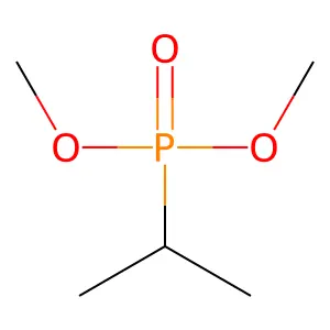 Dimethyl isopropylphosphonate structure