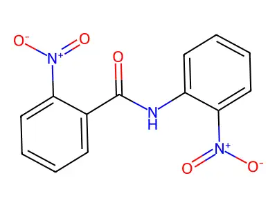 2-nitro-N-(2-nitrophenyl)benzamide structure