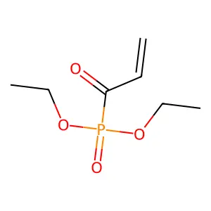 Diethyl acryloylphosphonate structure