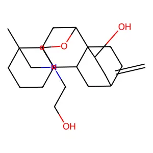 翠雀花碱 structure