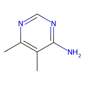 5,6-Dimethylpyrimidin-4-amine structure