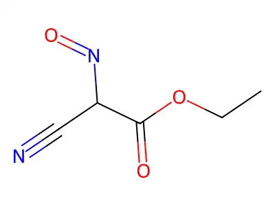 Ethyl 3-nitrilo-n-oxoalaninate structure