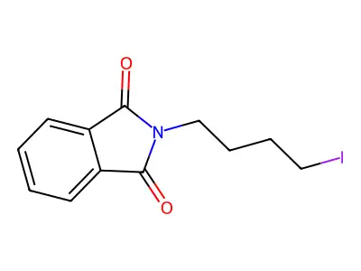 2-(4-Iodobutyl)-1H-isoindole-1,3(2H)-dione structure