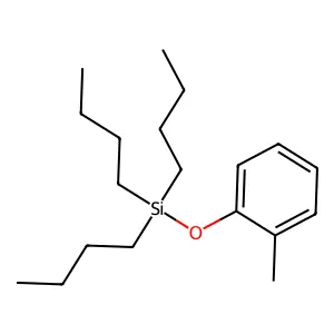 1-Methyl-2-tributylsilyloxybenzene structure