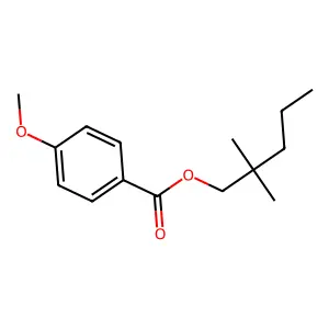 Propyl 2-ethylbutanoate structure